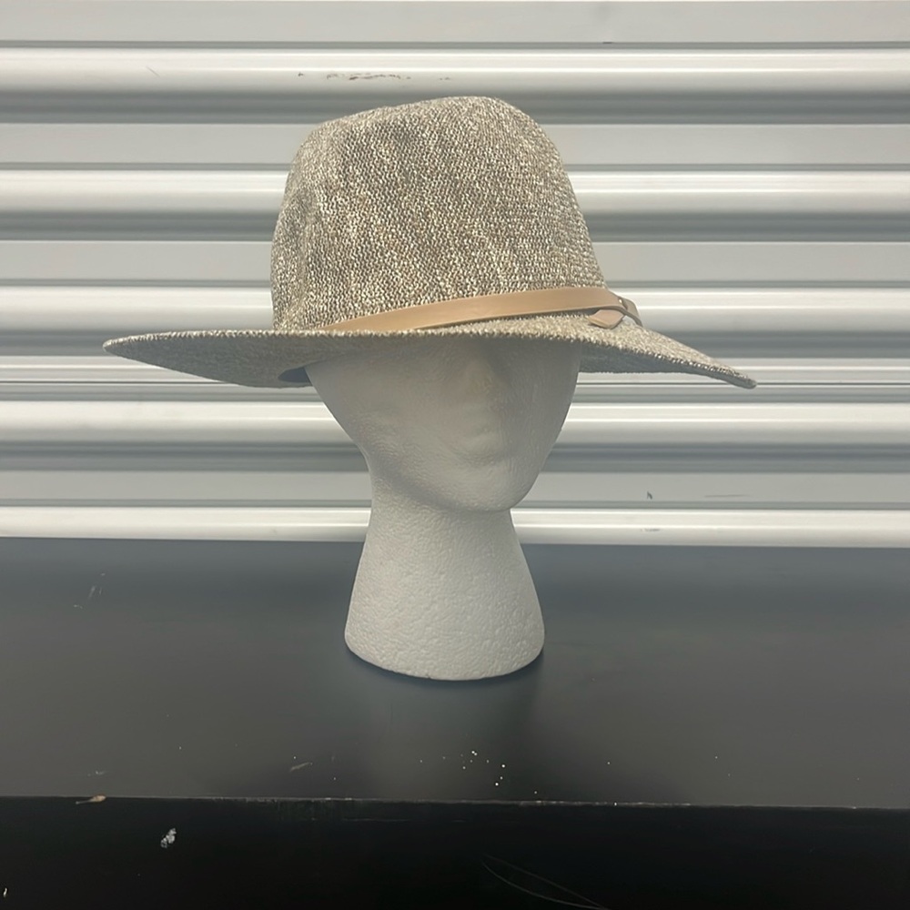 Mud pie sun hat beige one size fits all